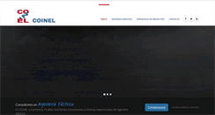 Desktop Screenshot of coinel.com.mx